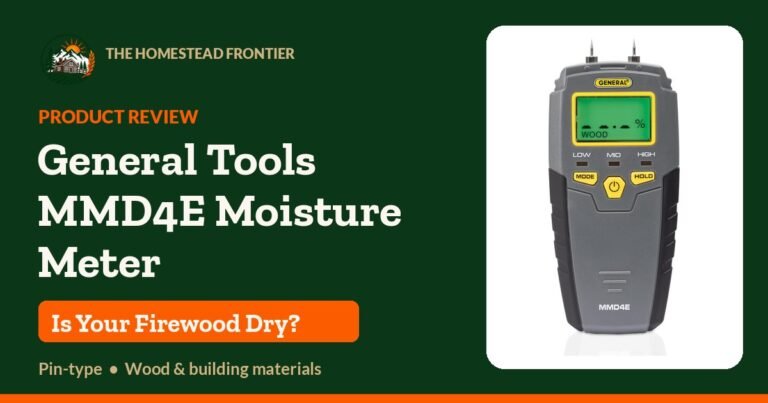 General Tools MMD4E Moisture Meter Review: Is Your Firewood Ready to Burn?