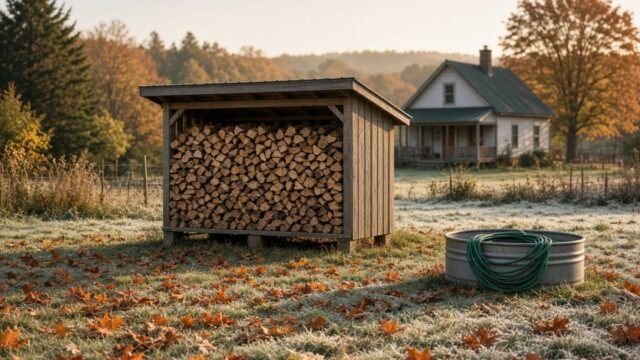 Fall homestead winterizing checklist before the first hard freeze