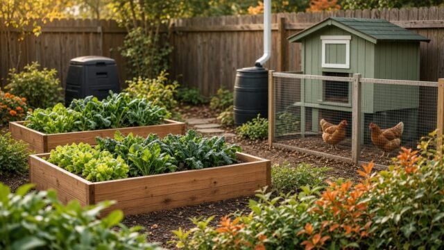 Small steps to starting a backyard homestead this fall
