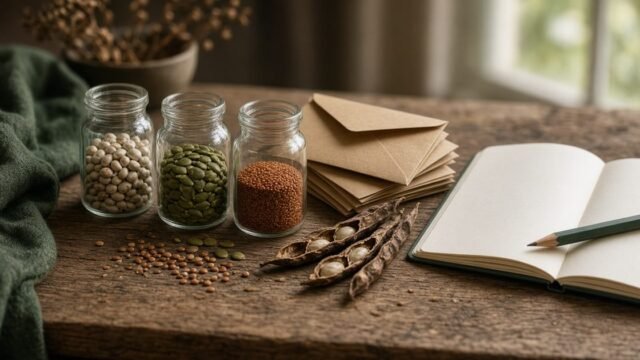 Starting a seed bank: saving and storing seeds for next year