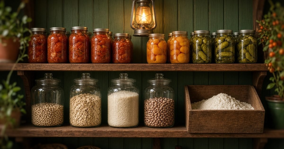 Stocking a homestead pantry to eat well all winter