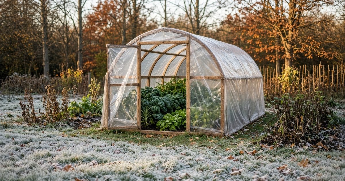 Building a greenhouse to extend the growing season